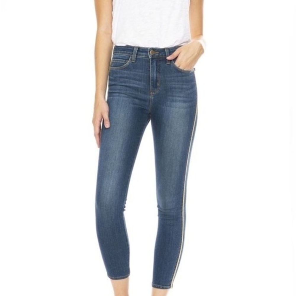 L’AGENCE The Margot Racer Stripe High Rise Jean size 26
